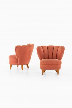 Otto Schulz Easy Chairs Produced in Sweden - 1935106