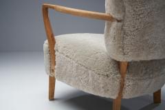 Otto Schulz Floating Easy Chair by Otto Schulz Attr Sweden 1940s - 4464456
