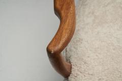 Otto Schulz Floating Easy Chair in Sheepskin by Otto Schulz attr Sweden 1940s - 3506160