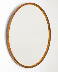 Otto Schulz Large Round Mirror by Otto Schulz for Boet 1930s - 3102617