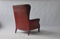 Otto Schulz Leather Lounge Chair by Otto Schulz - 394278