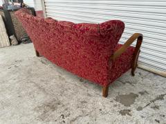 Otto Schulz Otto Schultz 66 5 Bentwood Arm Bowed Front Sofa - 4406913