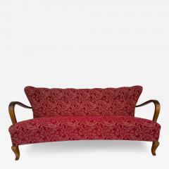 Otto Schulz Otto Schultz 66 5 Bentwood Arm Bowed Front Sofa - 4412336