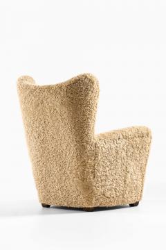 Otto Schulz Scandinavian Modern Easy Chair in Beech by Otto Schulz 1940s - 4699301