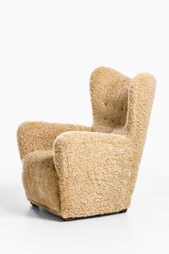 Otto Schulz Scandinavian Modern Easy Chair in Beech by Otto Schulz 1940s - 4699302