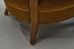 Otto Schulz Schulz Lounge Chair by Otto Schulz for JIO M bler Sweden 1940s - 4514237