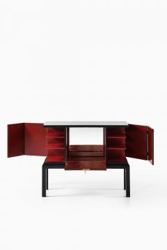 Otto Schulz Sideboard in Glass and Lacquer by Otto Schulz 1940s - 4530203
