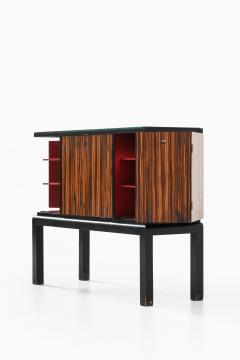 Otto Schulz Sideboard in Glass and Lacquer by Otto Schulz 1940s - 4530215