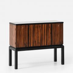 Otto Schulz Sideboard in Glass and Lacquer by Otto Schulz 1940s - 4532640