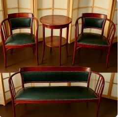 Otto Wagner Designer Vienna Pancota Thonet Bent Beechwood Salon Suite Austria - 4134475