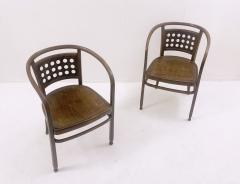 Otto Wagner Pair of Mid Century Bentwood Armchairs by Otto Wagner for J J Kohn - 2686817