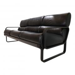 Otto Zapf Drabert Lobbytop 3 seater leather sofa by Otto Zapf 1970 - 4741744