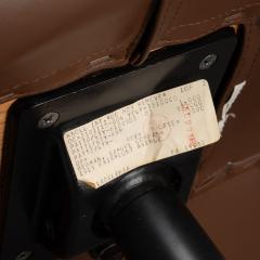 Otto Zapf Otto Zapf Executive Lounge Chair by Knoll in Original Chocolate Brown Leather - 4768103