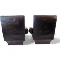 Otto Zapf Otto Zapf Sofalette leather two seater sofa 1970 - 4741354