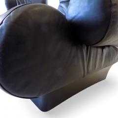 Otto Zapf Otto Zapf Sofalette leather two seater sofa 1970 - 4741355