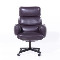 Otto Zapf Otto Zapf for Knoll Mid Century Leather Office Chair - 4044474