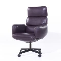 Otto Zapf Otto Zapf for Knoll Mid Century Leather Office Chair - 4044475