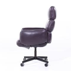 Otto Zapf Otto Zapf for Knoll Mid Century Leather Office Chair - 4044476