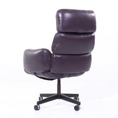 Otto Zapf Otto Zapf for Knoll Mid Century Leather Office Chair - 4044477