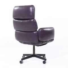 Otto Zapf Otto Zapf for Knoll Mid Century Leather Office Chair - 4044480