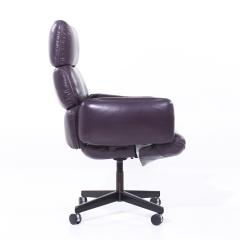 Otto Zapf Otto Zapf for Knoll Mid Century Leather Office Chair - 4044481