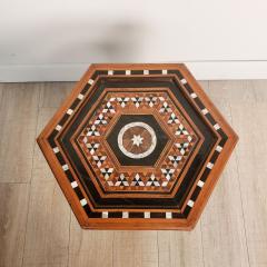 Ottoman Empire Mixed Woods Inlaid Table circa 1900 - 2589210