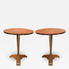 Outdoor Art Deco Style Chrome Cafe Table - 1431583