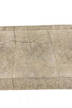 Outdoor Concrete Scroll Bench - 4170435