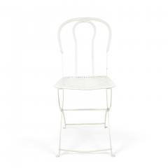 Outdoor Continental Iron Hoop Side Chairs - 1419730