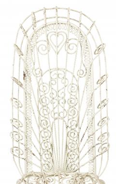 Outdoor Continental Spanish Iron Scroll Chairs - 1419125