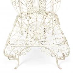 Outdoor Continental Spanish Iron Scroll Chairs - 1419126