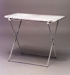 Outdoor French Iron Folding Cafe Tables - 1429636