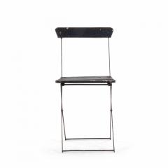 Outdoor Iron Folding Bistro Chair - 1419161