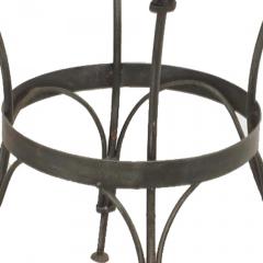 Outdoor Iron Round Caf Table - 4670594