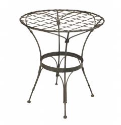 Outdoor Iron Round Caf Table - 4735000