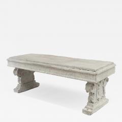Outdoor Painted Wooden Garden Bench - 4227201