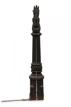 Outdoor Victorian Iron Horse Hitching Post - 4198868
