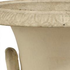 Outdoor Victorian Iron Urn - 4520613