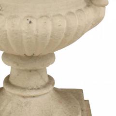Outdoor Victorian Iron Urn - 4520616