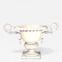 Outdoor Victorian Iron Urn - 4700769