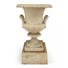 Outdoor Victorian Iron Urn - 4709313