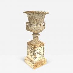 Outdoor Victorian Iron Urns - 4522927