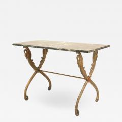 Outdoor Victorian Marble Top Center Table - 1428282