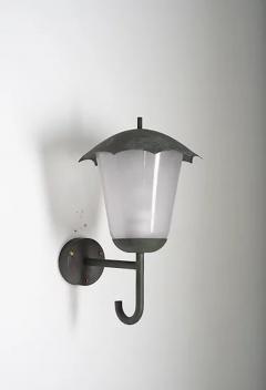 Outdoor Wall Lamp in Copper and Glass - 2277409