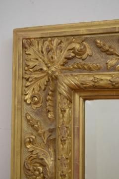 Outstanding 19th Century Giltwood Wall Mirror H161cm - 3287909