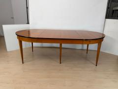 Oval Biedermeier Expandable Table Cherry Wood South Germany circa 1880 - 4747213