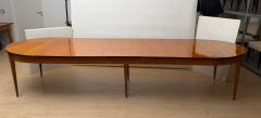 Oval Biedermeier Expandable Table Cherry Wood South Germany circa 1880 - 4747215