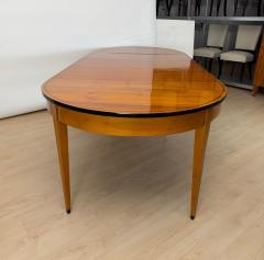 Oval Biedermeier Expandable Table Cherry Wood South Germany circa 1880 - 4747218