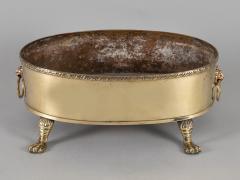 Oval Brass Jardiniere - 1902864