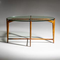 Oval Coffee Table Italy Mid 20th Century - 4547673